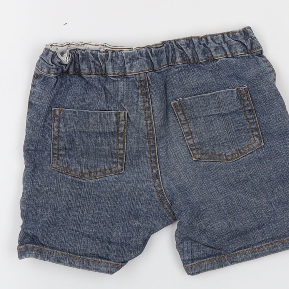 Babies Boys Blue Cropped Jeans Size 12-18 Months