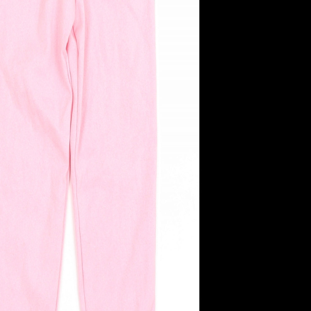 BDM Girls Pink Jogger Trousers Size M