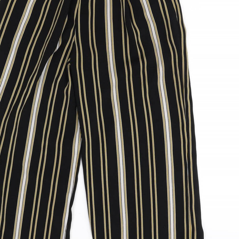New Look Womens Multicoloured Striped Trousers Size 8 L27 in