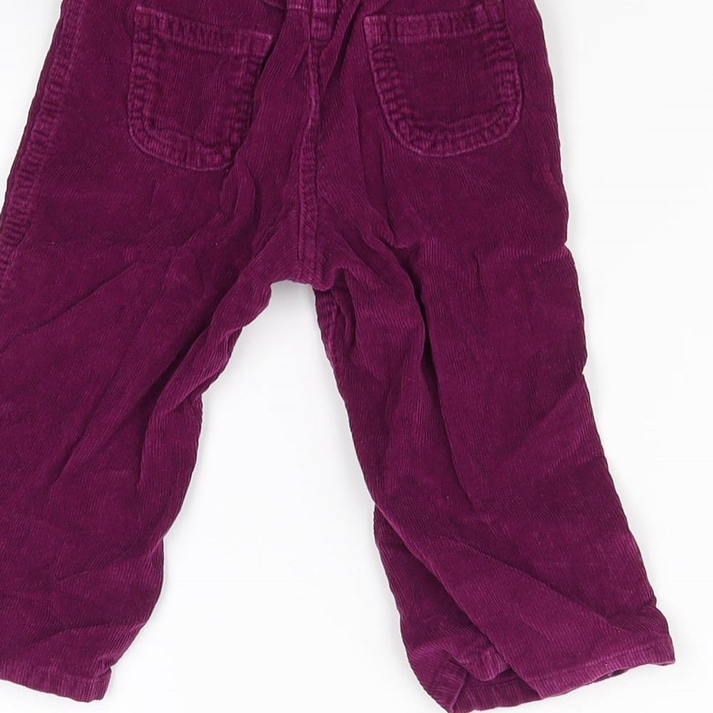 George Baby Purple Cargo Trousers Size 12-18 Months