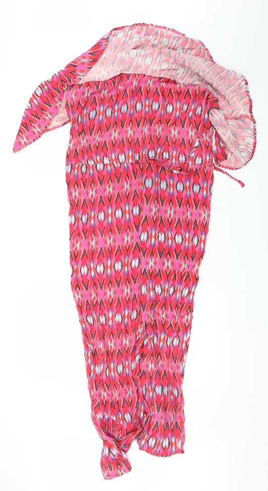 Avon Womens Red A-Line Size 8