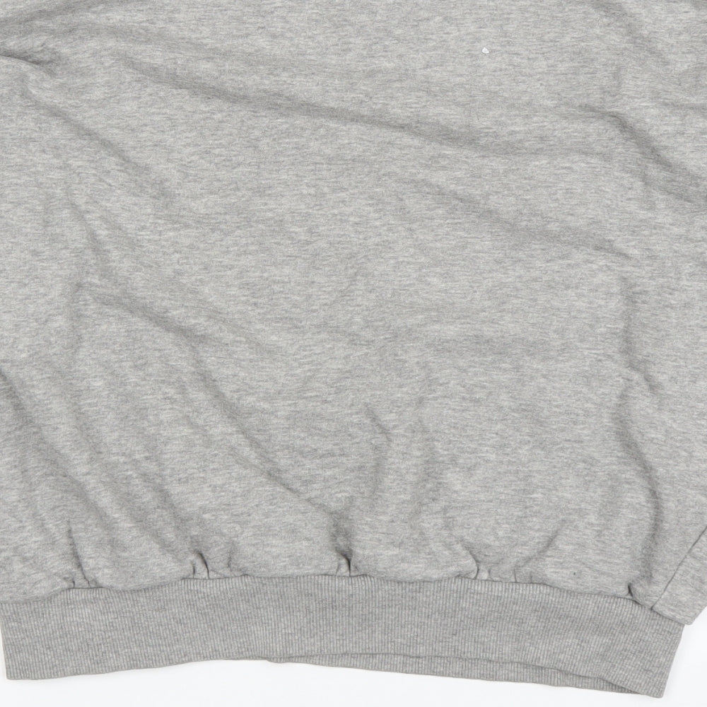 H&M Mens Grey Pullover Jumper Size M