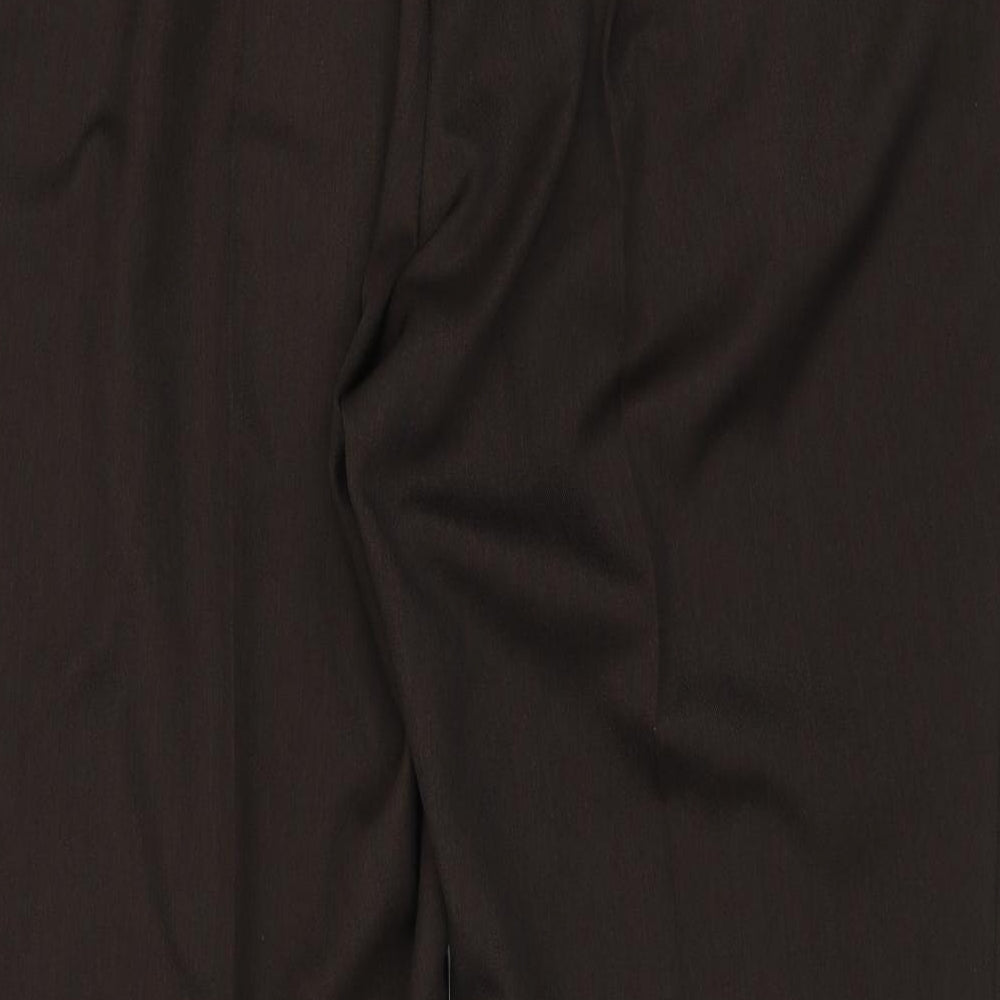 Womens UK Size 24 CANDA Regular Fit Brown Trousers