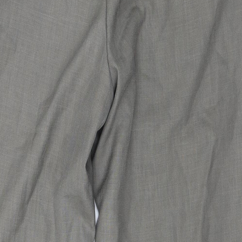 Jack Reid Mens Green Trousers Size 36 in L29 in