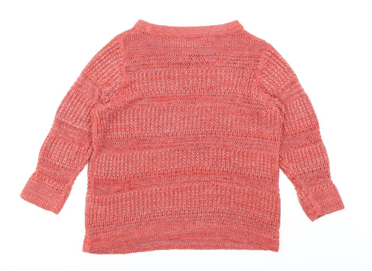 Classics Womens Red Pullover Jumper Size 12