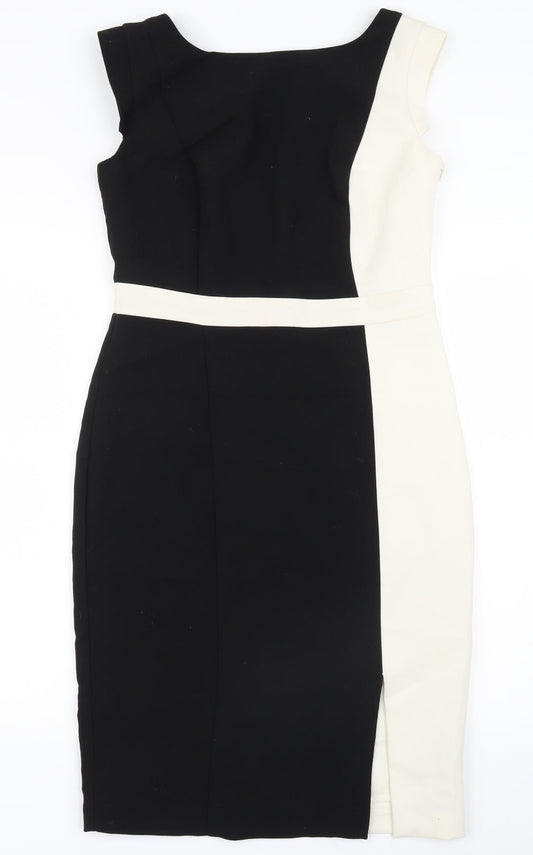 F&F Womens Black Shirt Dress Size 10