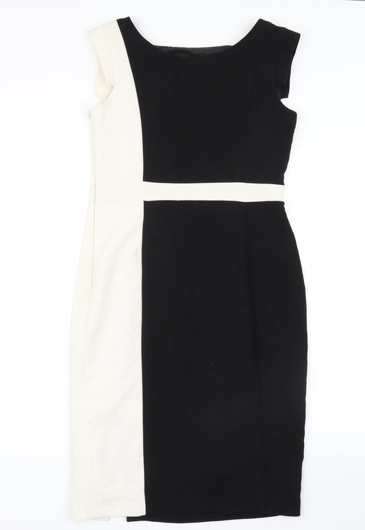 F&F Womens Black Shirt Dress Size 10