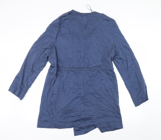 George Womens Blue Jacket Size 16