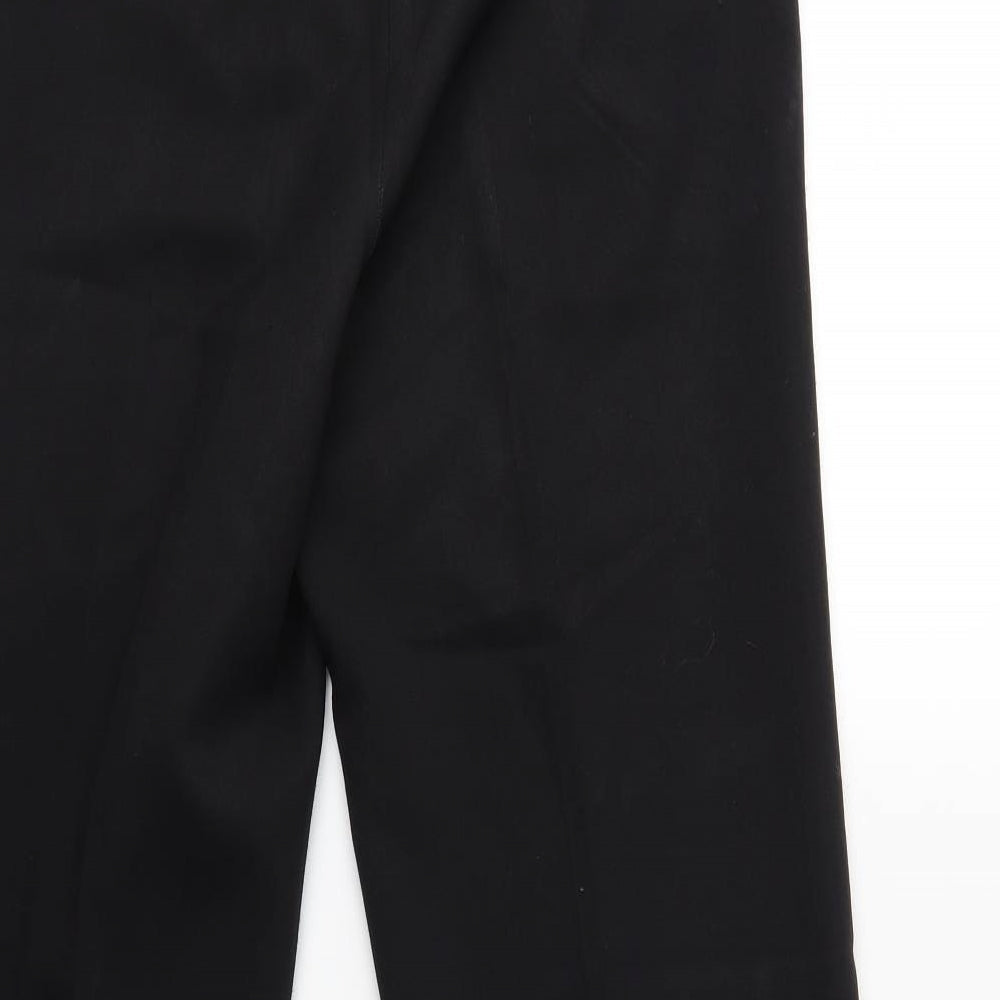 Spirit Womens Black Trousers Size 34 in L29 in