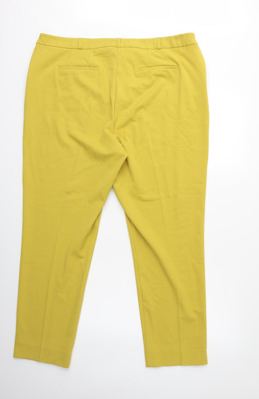 KATE Mens Green Trousers Size 26 L28 in