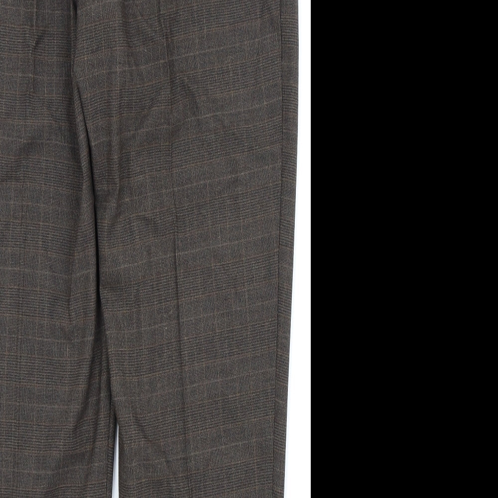 New Look Womens Brown Sweatpants Trousers Size 12 L23 in