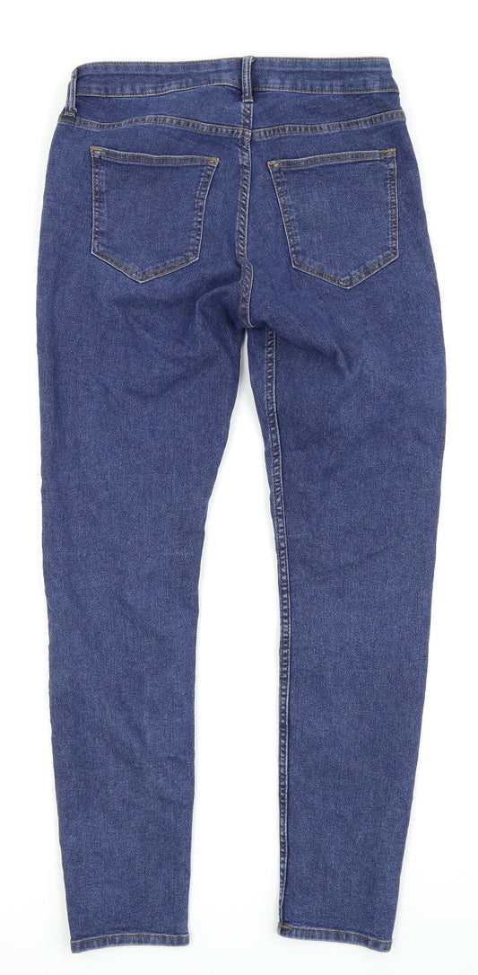 Womens UK Size 29 in H&M Regular Fit Skinny Black Jeans