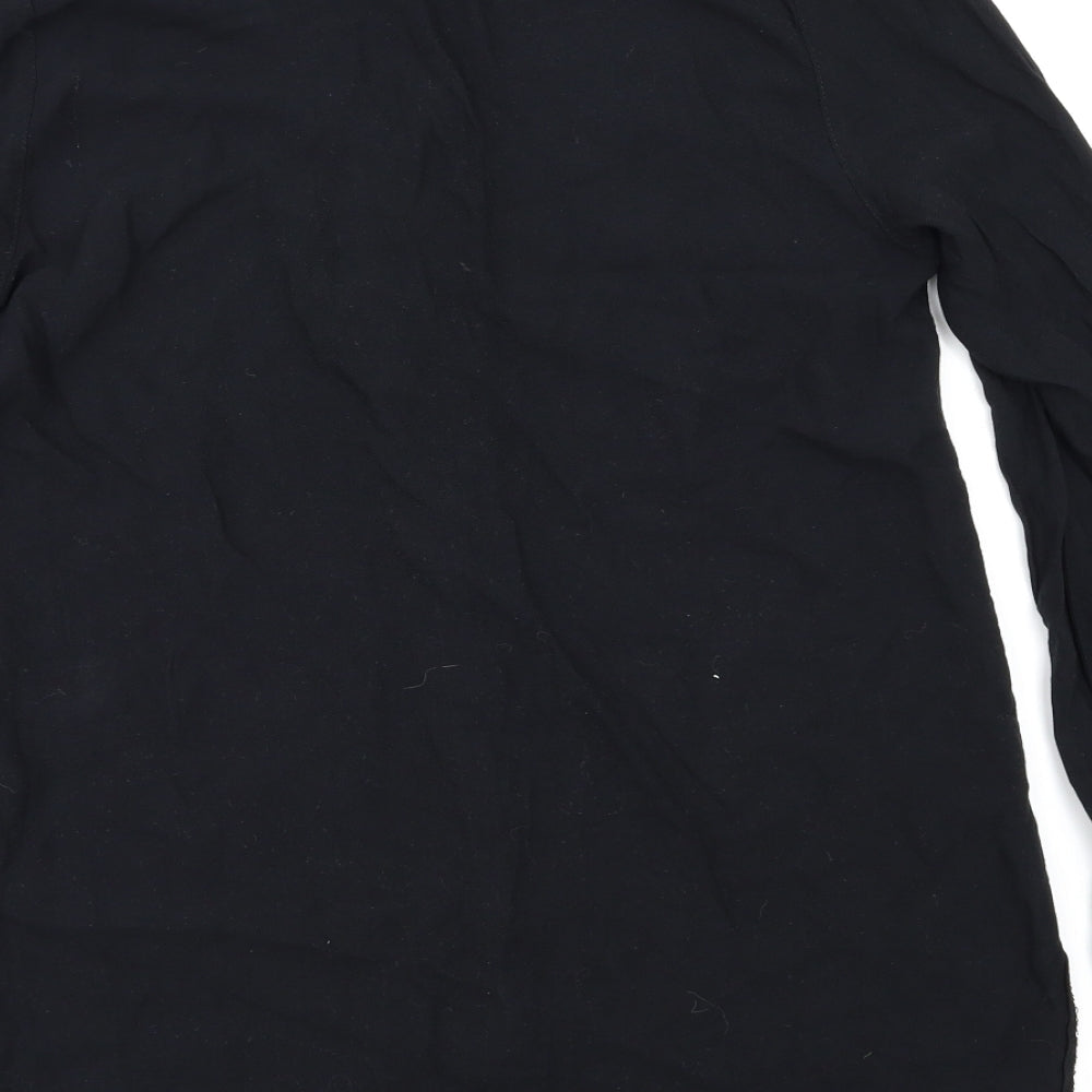 Primark Womens Black Basic Button-Up Size 8