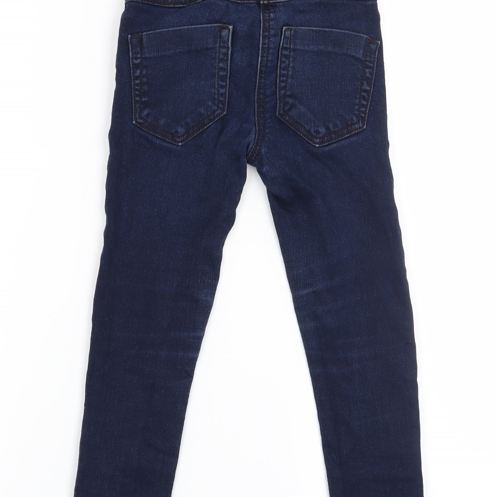 NEXT Girls Blue Straight Jeans Size 6 Years