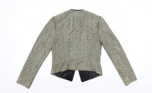 FOREVER 21 Womens Gold Jacket Blazer Size S