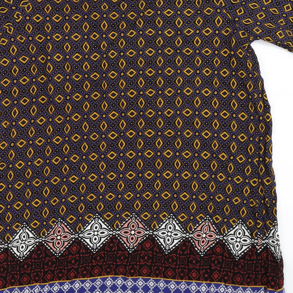 Matalan Womens Multicoloured Geometric Shift Size 16
