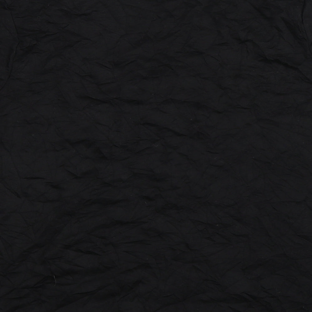 Womens Black Pullover Sweatshirt Size 2XL