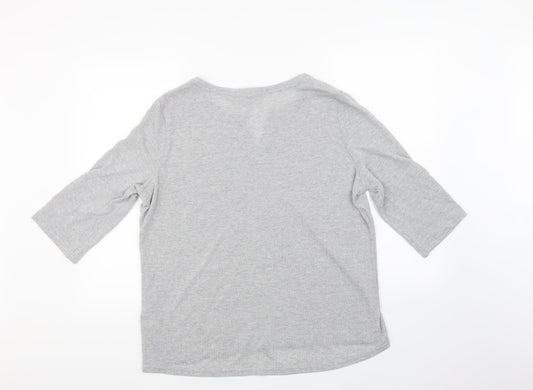 Collection L Womens Grey Pullover Jumper Size 20