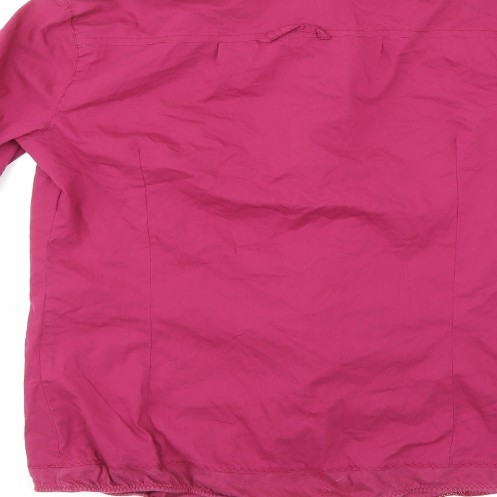 Top Secret Womens Purple Basic Button-Up Size 36