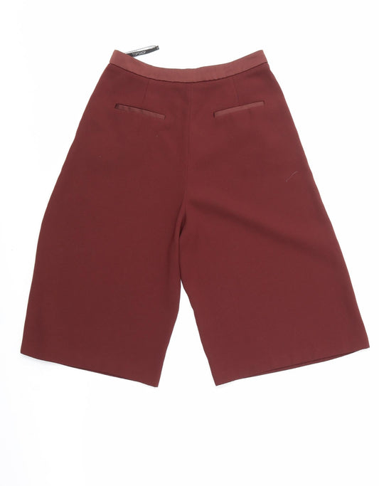 Top Shop Womens Red   Mom Shorts Size 8