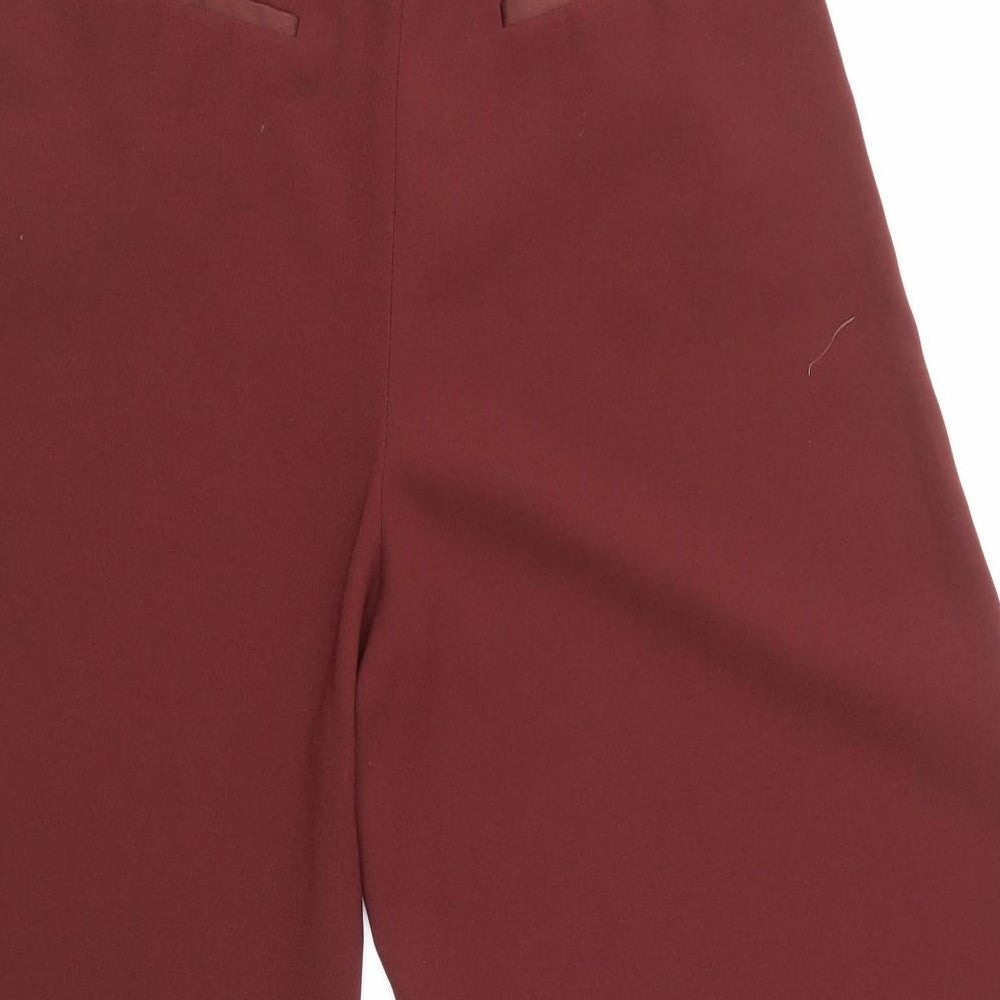 Top Shop Womens Red Mom Shorts Size 8