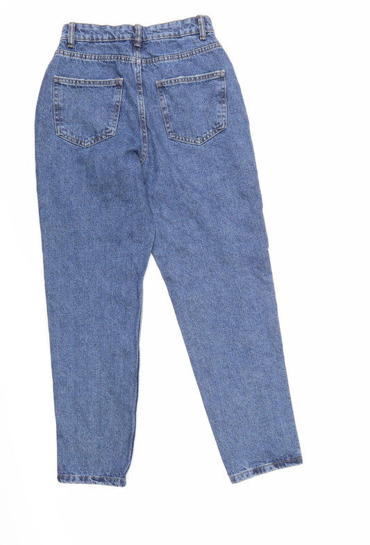 Denim & Co. Womens Blue Denim Straight Jeans Size 6 L26 in