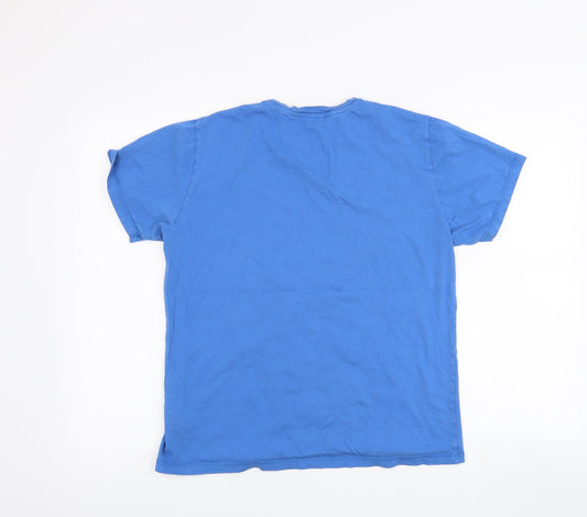 New Look Mens Blue T-Shirt Size M