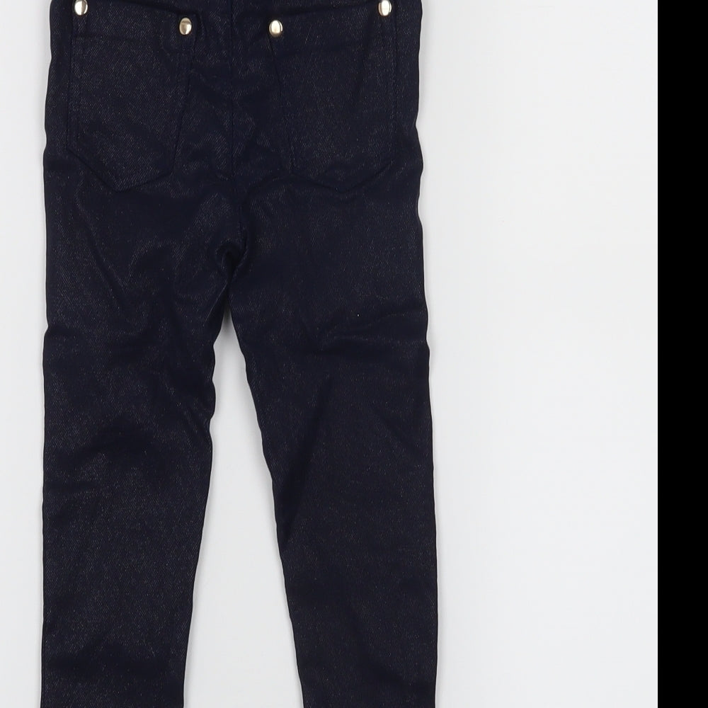 Minoti Girls Blue Straight Jeans Size 2-3 Years