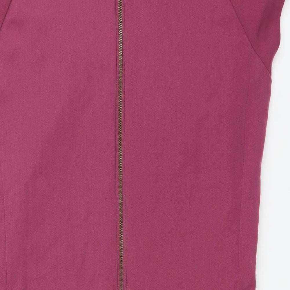 while you wait Womens Purple A-Line Size XL