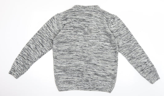 Cedar Wood State Mens Grey Pullover Jumper Size M