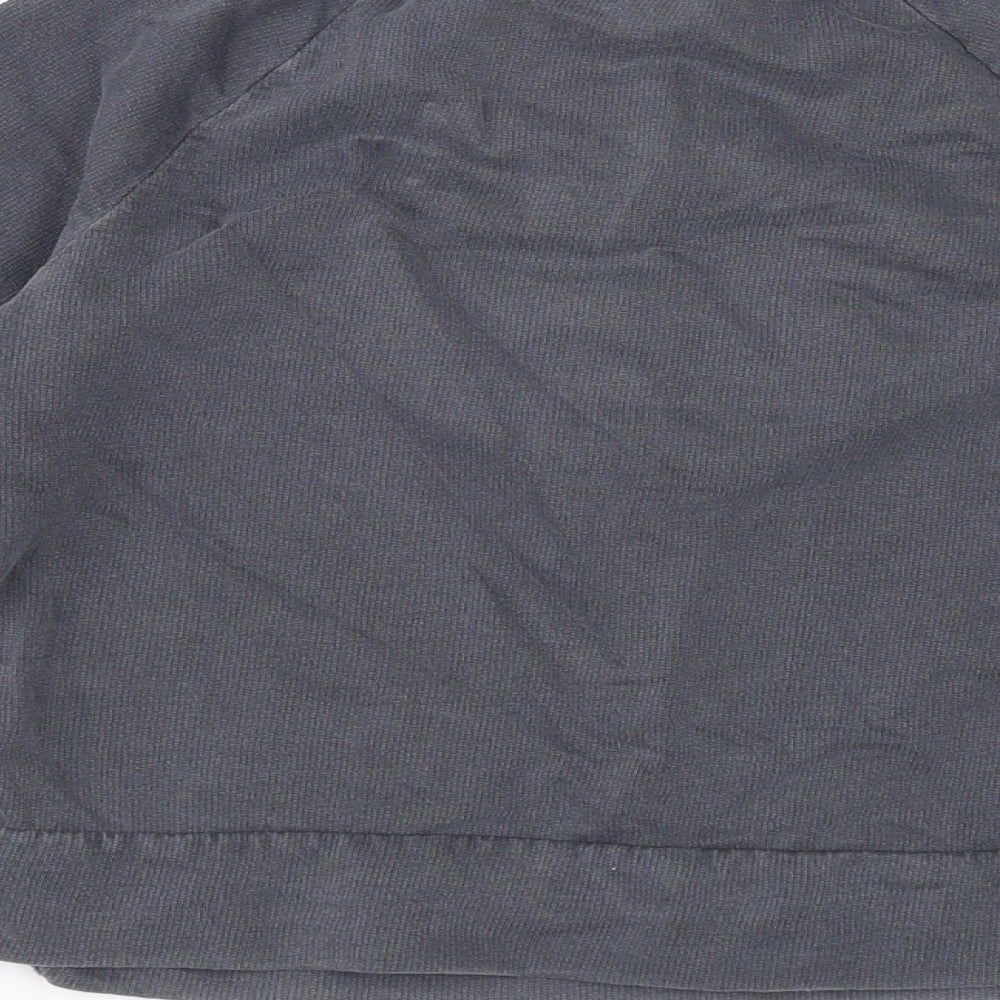 Next Girls Grey Pullover Sweatshirt Size 5 Years - Butterfly