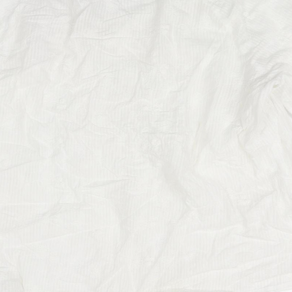 Womens UK Size 18 Preworn White Basic Blouse