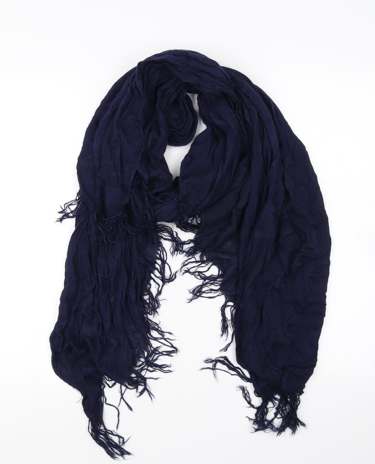 Preworn Womens Blue Scarf