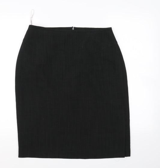 planet Womens Black Pettiskirt Skirt Size 14