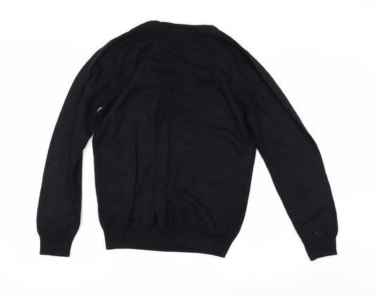 Mens UK Size M Burton Black Pullover Jumper