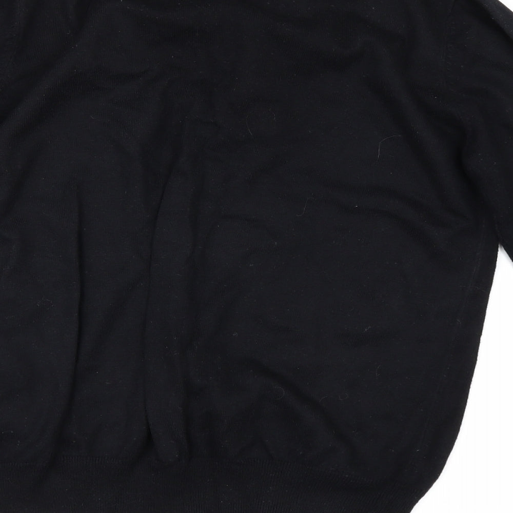 Mens UK Size M Burton Black Pullover Jumper