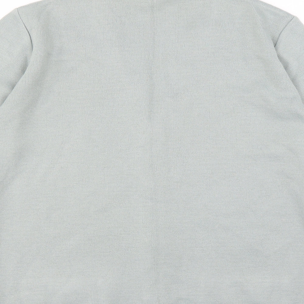 The Pearl Collection Womens Green Cardigan Jumper Size 14