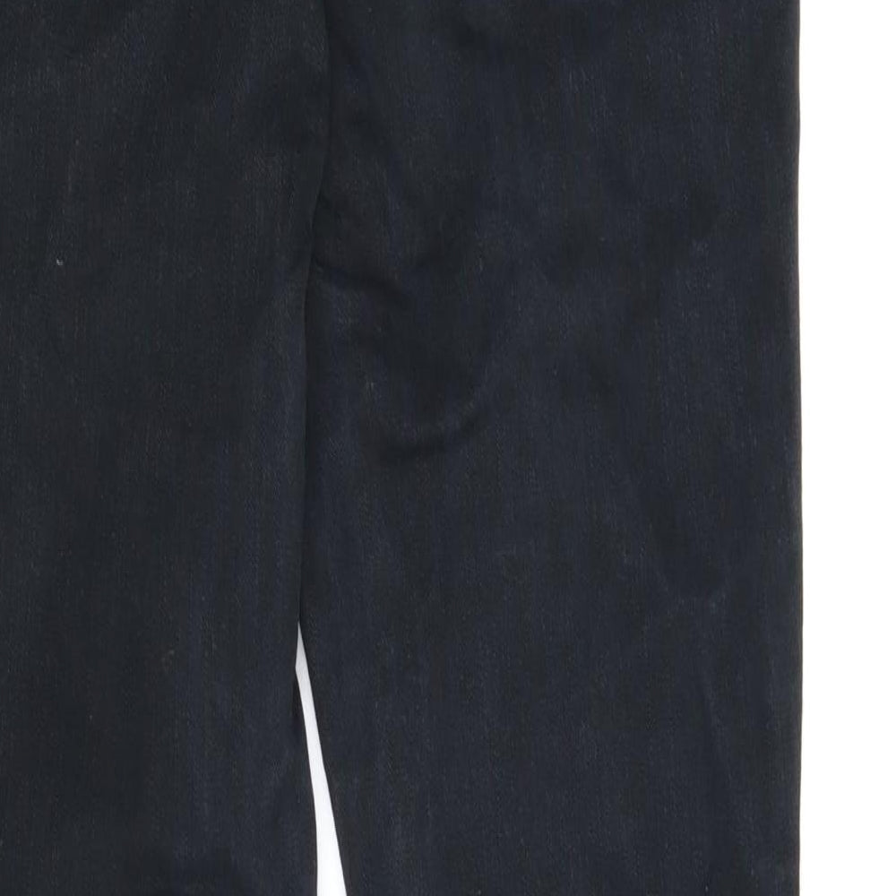 NEXT Womens Black Denim Skinny Jeans Size 10 L27.5 in