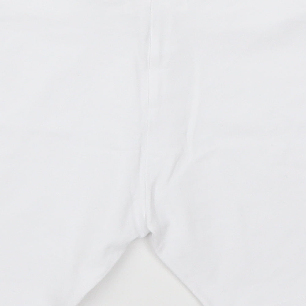 NEXT Girls White Sweat Shorts Size 13 Years