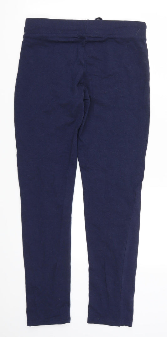 Avenue Womens Blue Sweatpants Trousers Size 8 L29 in - Loungewear