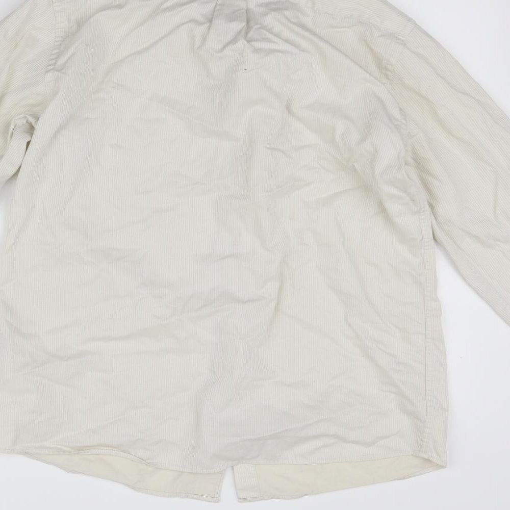 Arrow Womens White Basic Button-Up Size 38