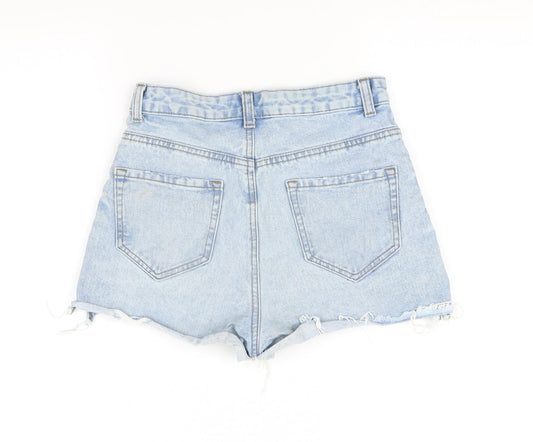 deniem & co Womens Blue   Hot Pants Shorts Size 8