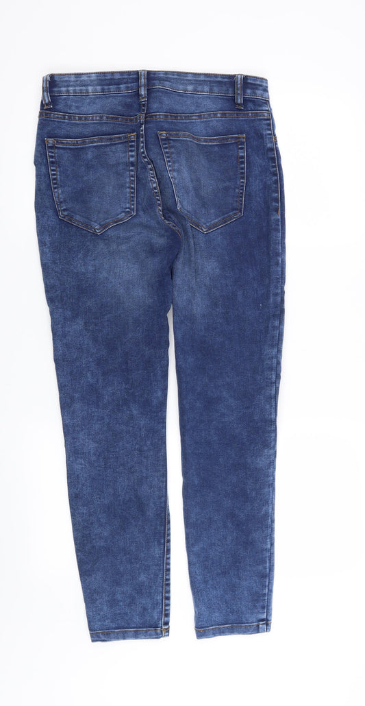 Pull & Bear Womens Blue   Skinny Jeans Size 30 in L27 in