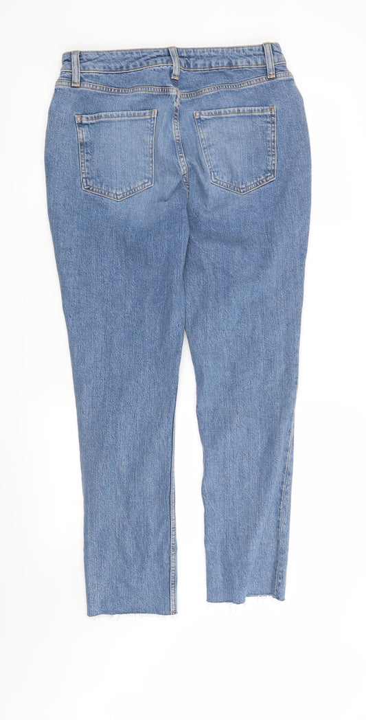 ASOS Mens Blue Straight Jeans Size 32 L30 in
