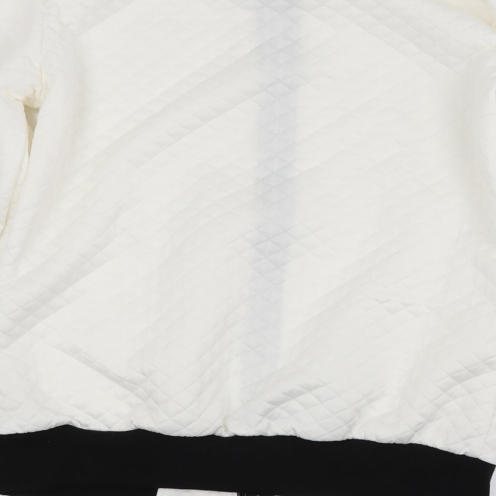 Womens UK Size L Preworn Ivory Jacket