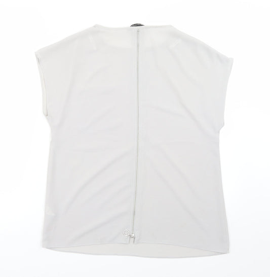 Dorothy Perkins Womens Grey Basic T-Shirt Size 10
