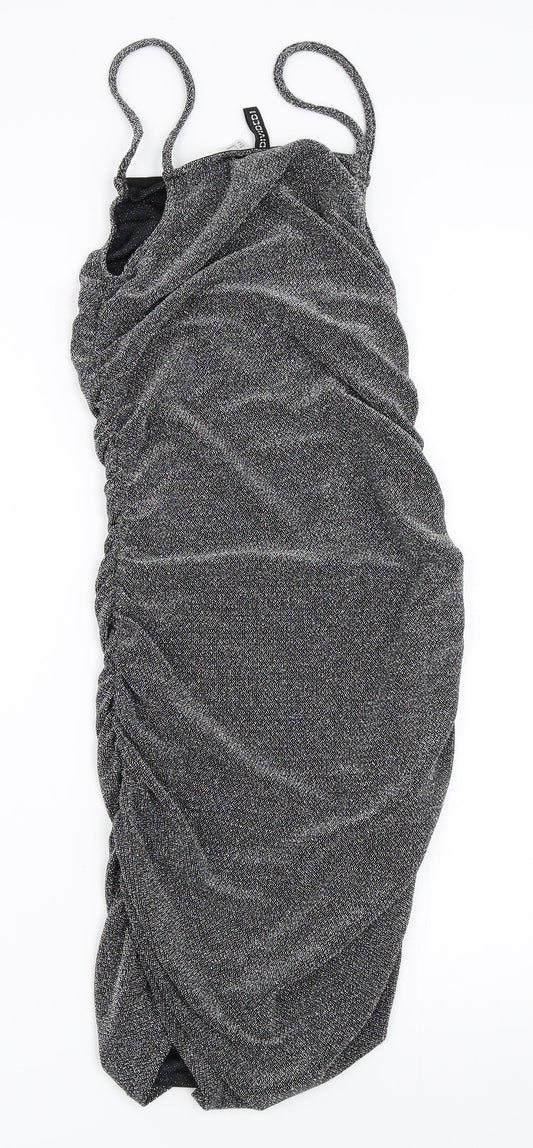 H&M Womens Silver Bodycon Size S
