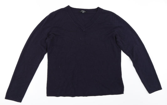 Bonmarché Womens Blue Pullover Jumper Size 16