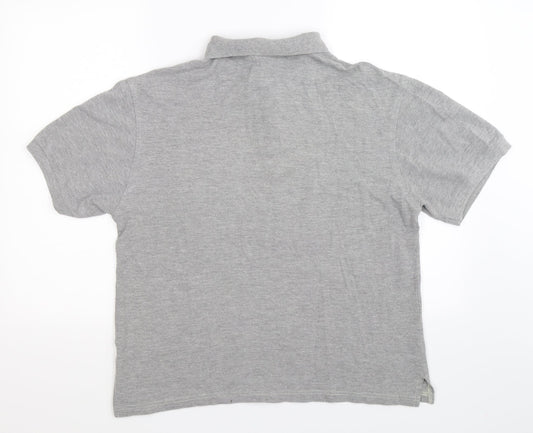 Freeport Mens Grey Polo Size L