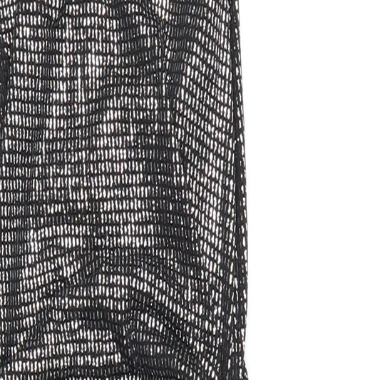 Boohoo Womens Black Bodycon Size 8